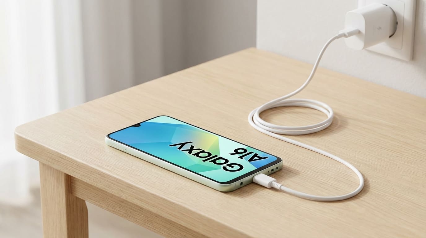 Quel chargeur rapide pour Samsung Galaxy A16 ?