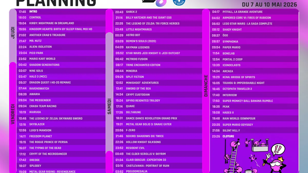 SpeeDons 2026 : Le programme du marathon caritatif dévoilé, cap sur un nouveau record !