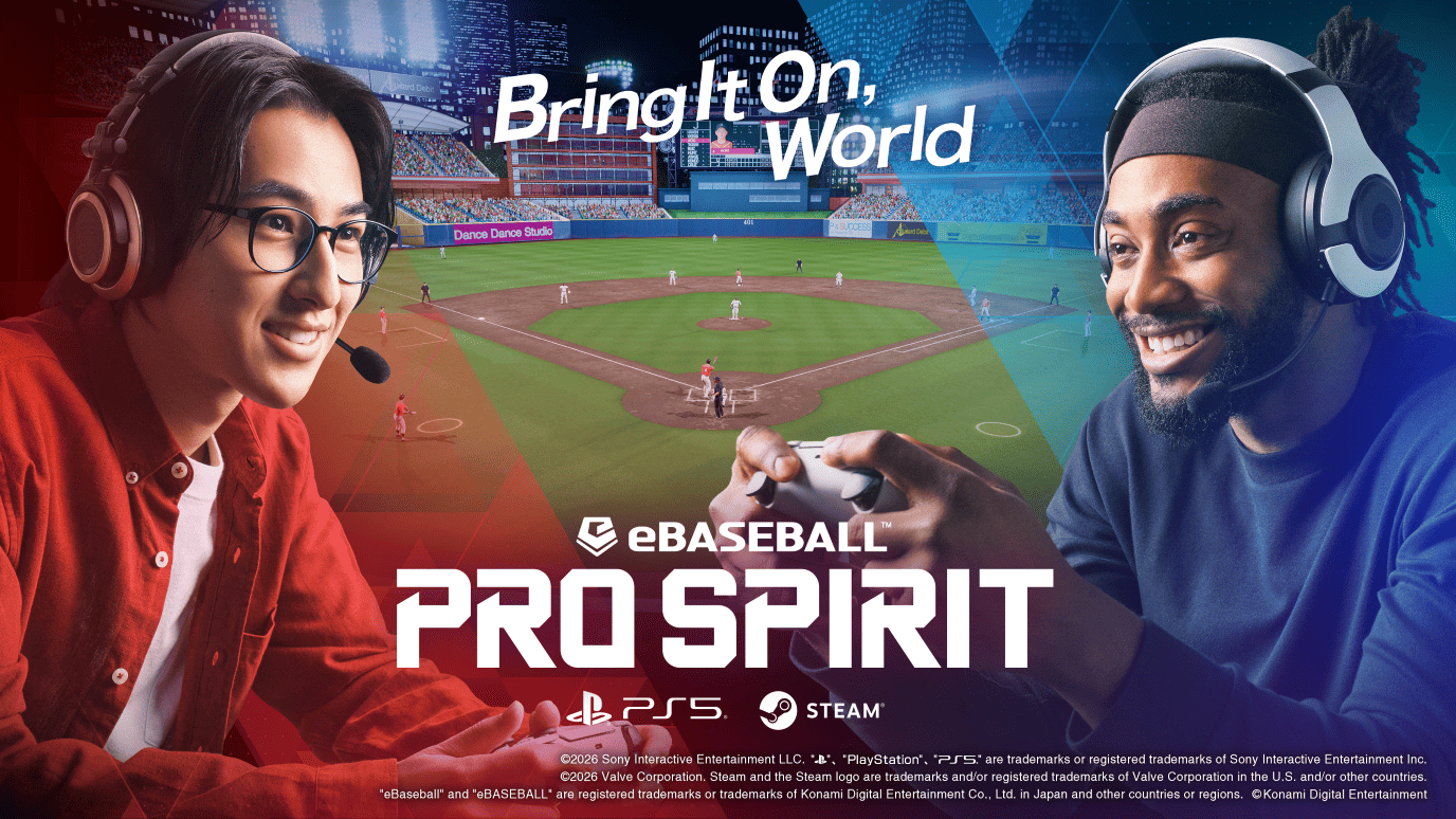 eBaseball PRO SPIRIT est disponible : Konami lance sa nouvelle simulation de baseball gratuite sur PS5 et Steam
