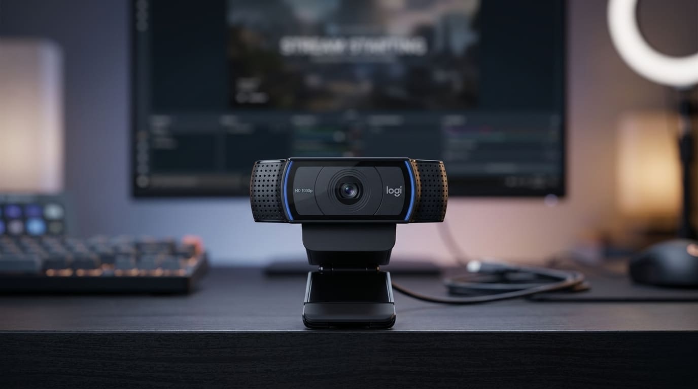 Logitech C920 HD Pro pour commencer le Streaming