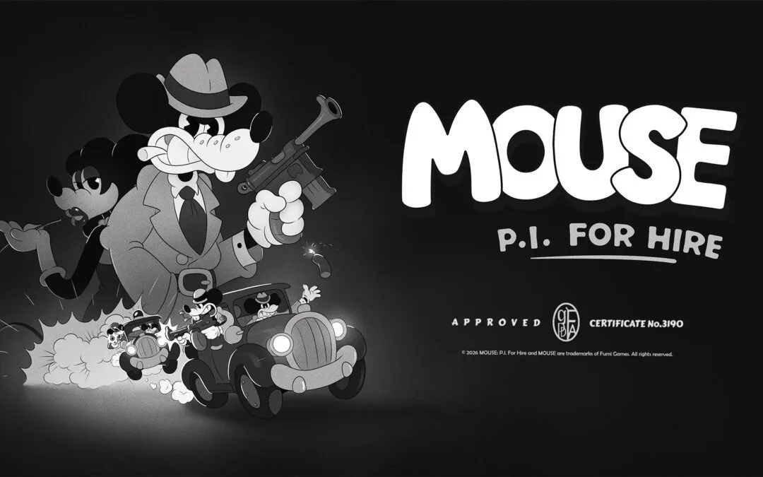 MOUSE: P.I. For Hire débarque en physique : le FPS cartoon qui va faire trembler Sourisville