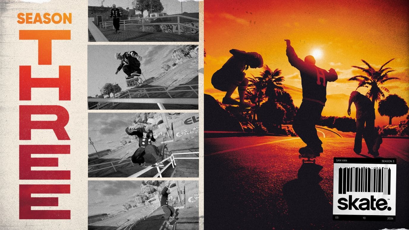 skate. Saison 3 : L'île de Grom, tatouages et nouveaux tricks arrivent le 10 mars