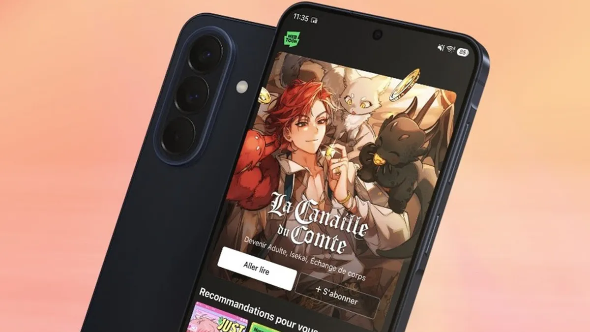 Samsung Galaxy A37 et A57 : le plein de Webtoons directement dans votre poche