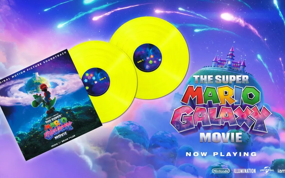 L'OST de Super Mario Galaxy Le Film s'offre une édition vinyle collector époustouflante