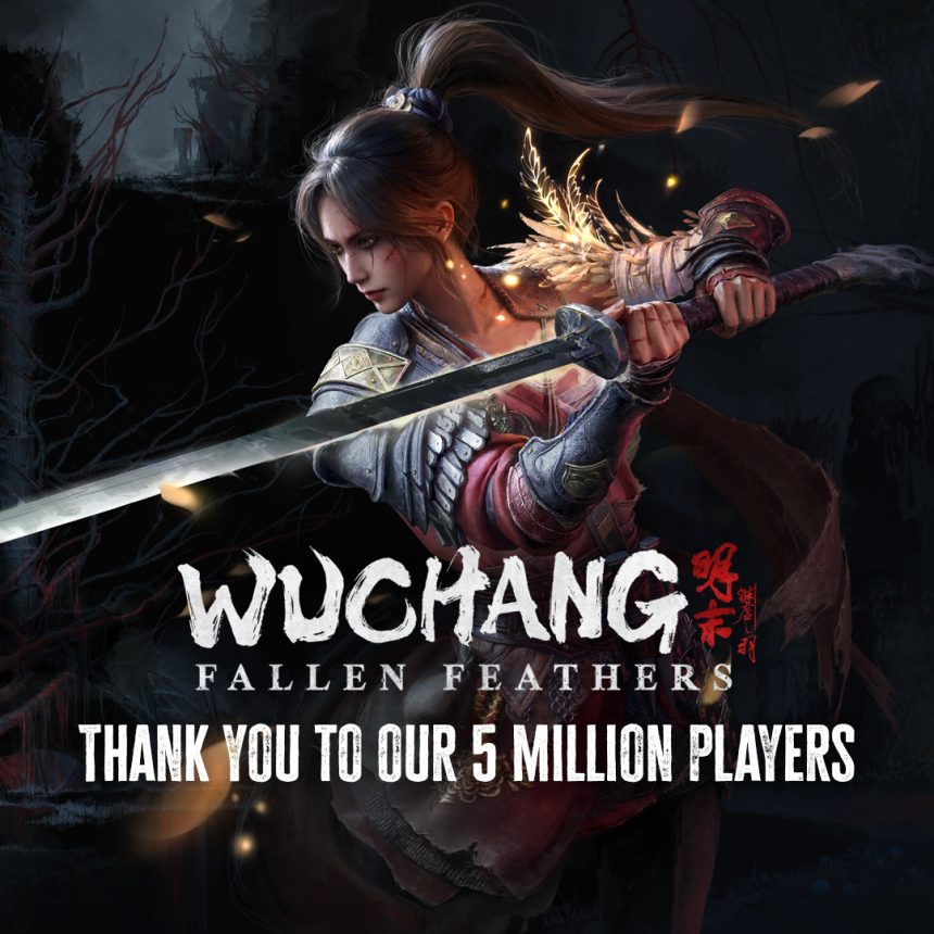 Wuchang: Fallen Feathers célèbre ses 5 millions de joueurs